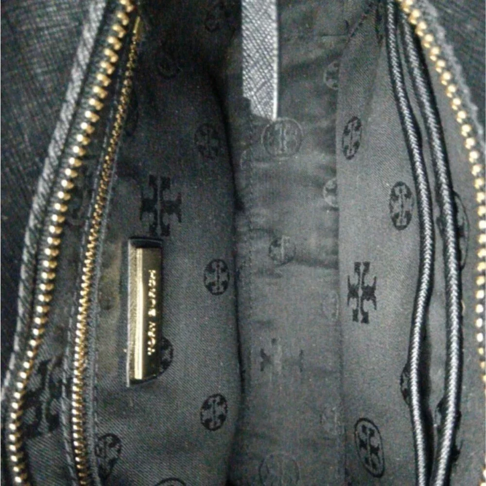 Tory Burch Saffiano Leather Top Handle Bag Mini Handbag